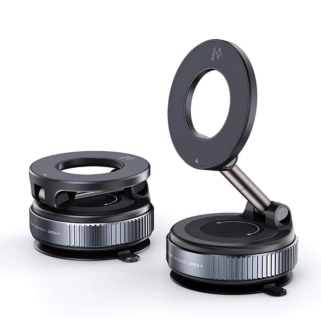 Uchwyt samochodowy i statyw na telefon 2w1 – obrót 360° silne magnesy