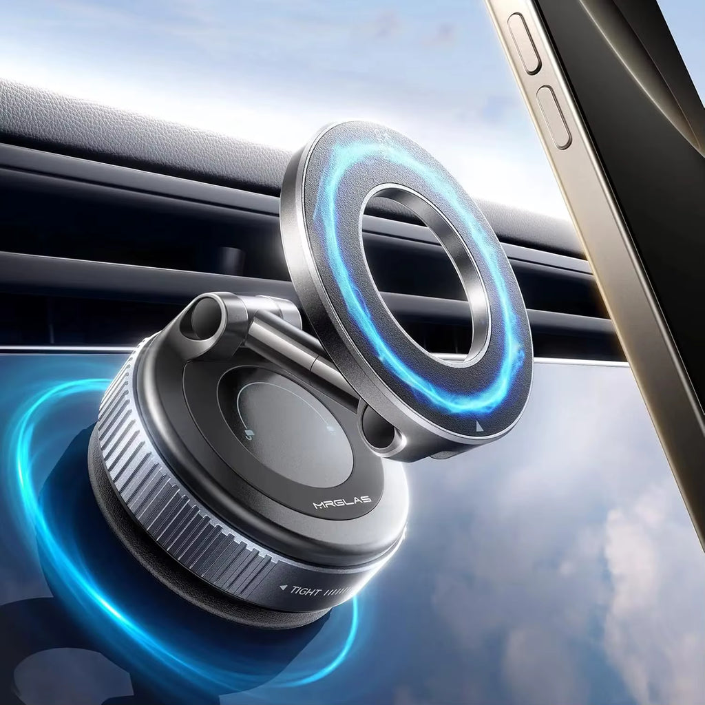 Uchwyt samochodowy i statyw na telefon 2w1 – obrót 360° silne magnesy